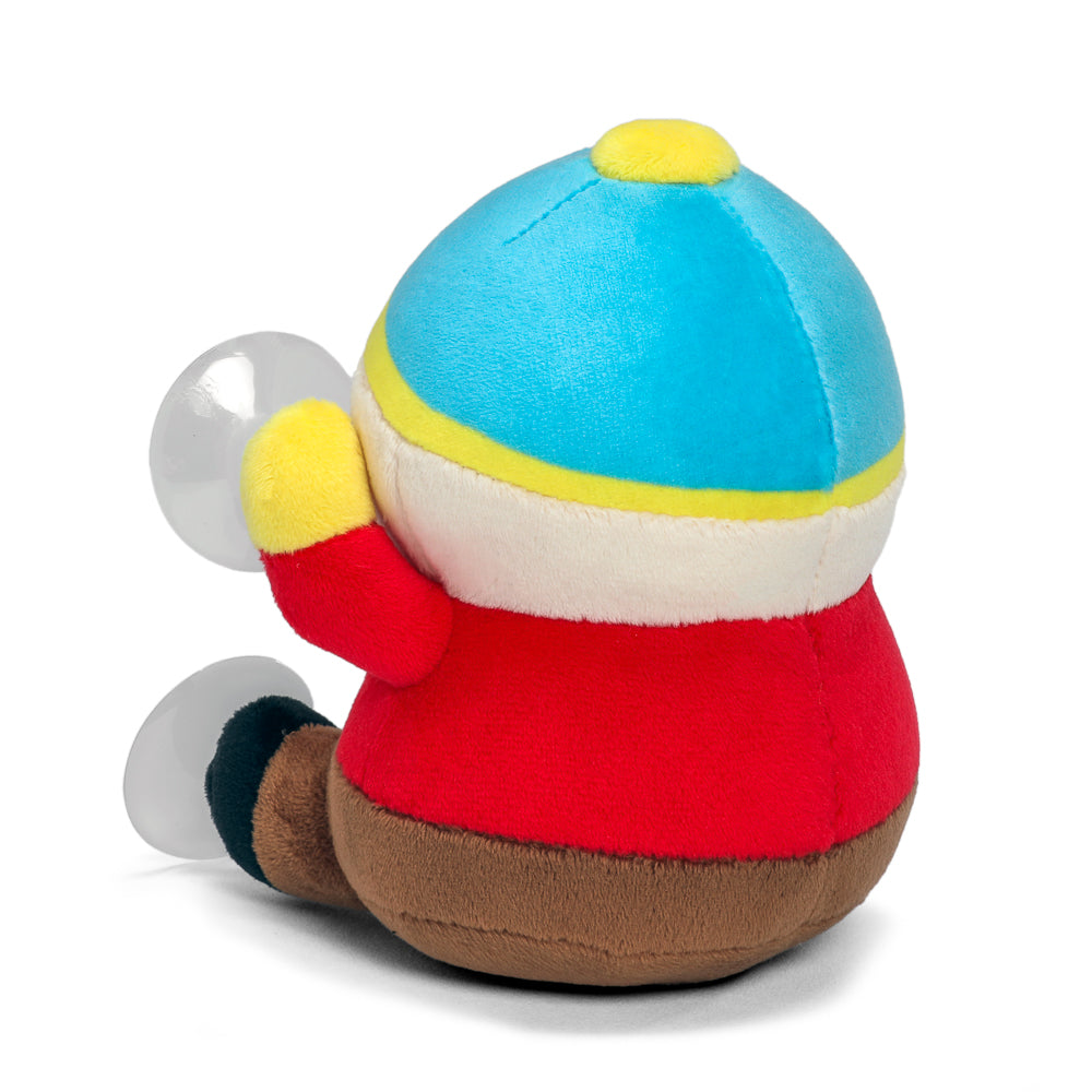 South Park Cartman 6-inch plush window clinger featuring Cartman character from the animated TV series.