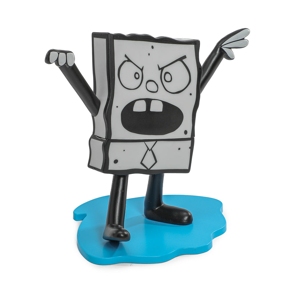 SpongeBob SquarePants and DoodleBob vinyl mini figures from SpongeBob SquarePants 2-pack, featuring detailed cartoon character designs.