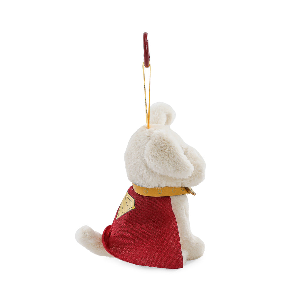 Superman Krypto plush charm from DC Comics, soft and colorful toy featuring Superman and Krypto the dog, perfect for collectors.