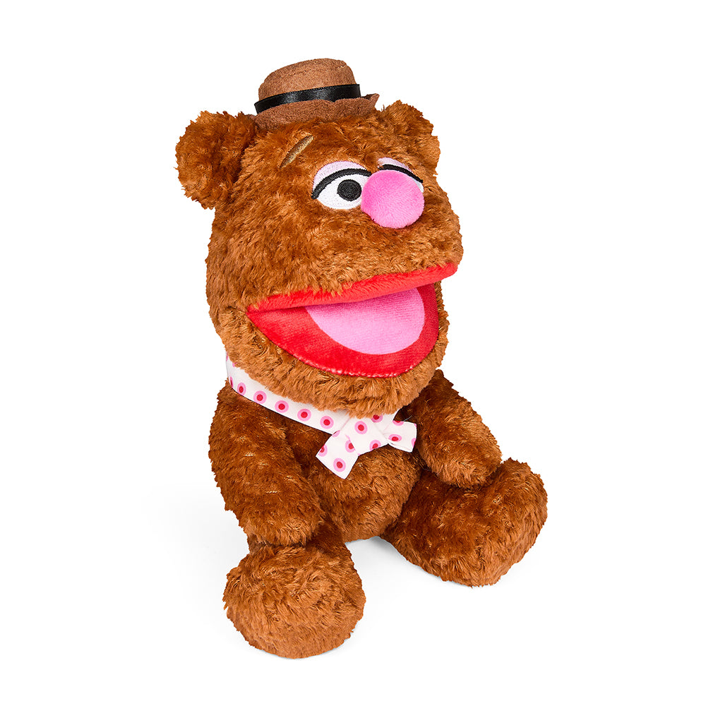 Disney The Muppets Fozzie Bear Phunny Plush toy, soft plush material, detailed Fozzie Bear character from The Muppets series.
