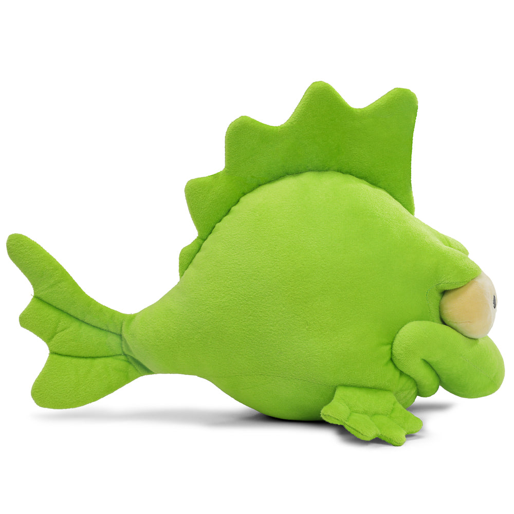 The Simpsons Blinky 14-inch glow-in-the-dark plush toy from the Nuclear Edition, featuring a soft, detailed design of the iconic cartoon character.