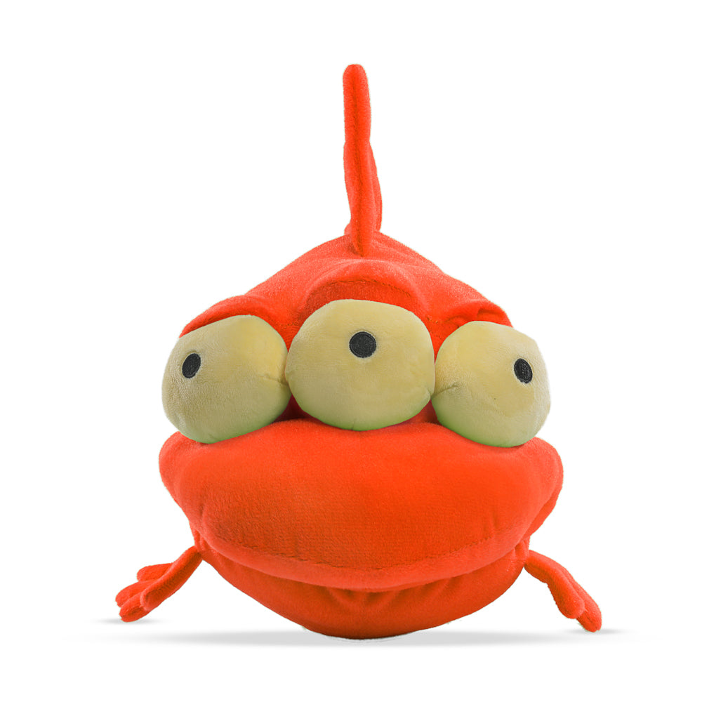 Blinky the Simpsons 14-inch plush toy with detailed character design, soft fabric, and vibrant colors.