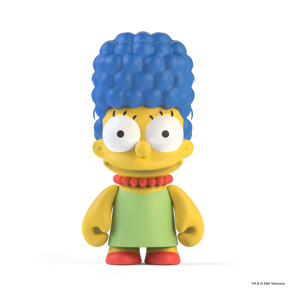Vinyl mini figures from The Simpsons Treehouse of Horror Series 2 blind box, featuring spooky characters and collectible designs.