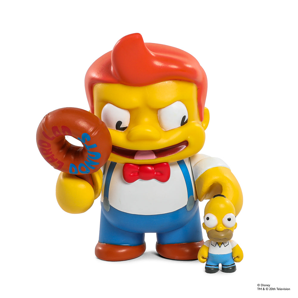 Vinyl figure from The Simpsons Treehouse of Horror Series 2 blind box, featuring a collectible character from the animated series.