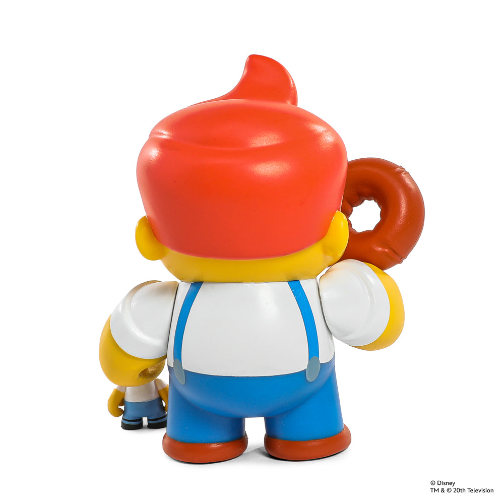 Vinyl figure from The Simpsons Treehouse of Horror Series 2 blind box, featuring a collectible character from the animated series.