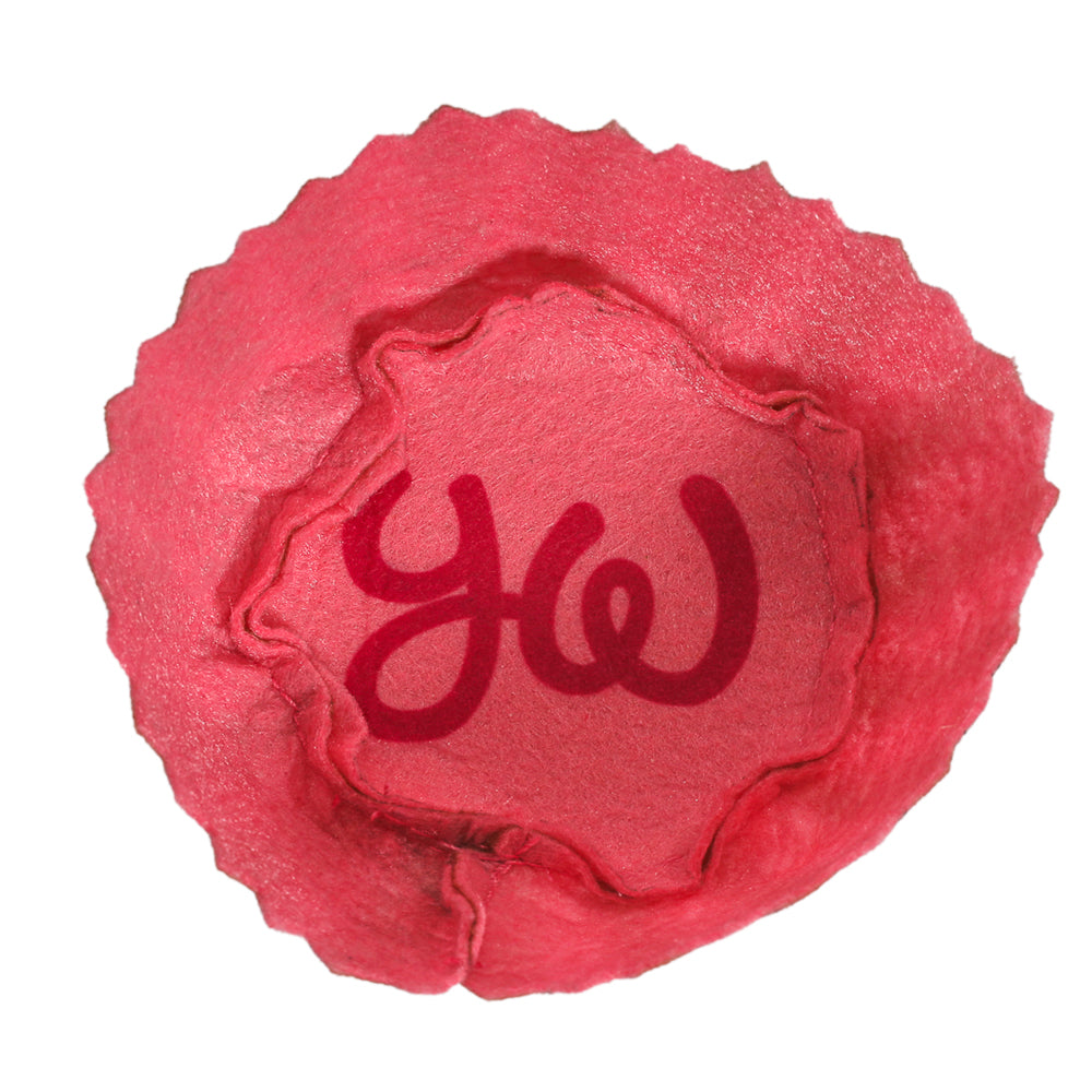 Yummy World Amore plush toy resembling a heart-shaped box of chocolates, soft and interactive with detailed chocolate design.