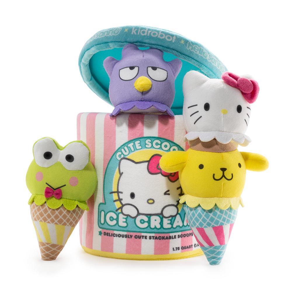 Sanrio Cute Scoops Ice Cream Plush by Kidrobot - Kidrobot - Designer Art Toys