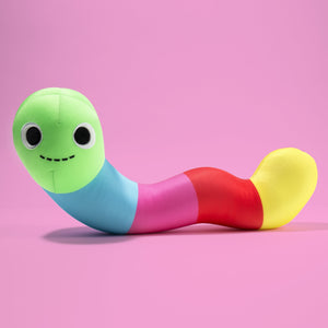 Yummy World Gus the Gummy Worm Plush Toy - Kidrobot - Designer Art Toys