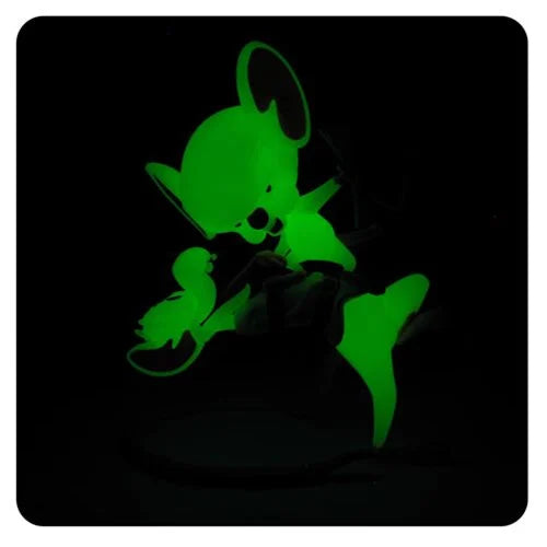 Pinky & The Brain Vinyl Figure - Exclusive Glow in the Dark Edition - Kidrobot - Shop Designer Art Toys at Kidrobot.com