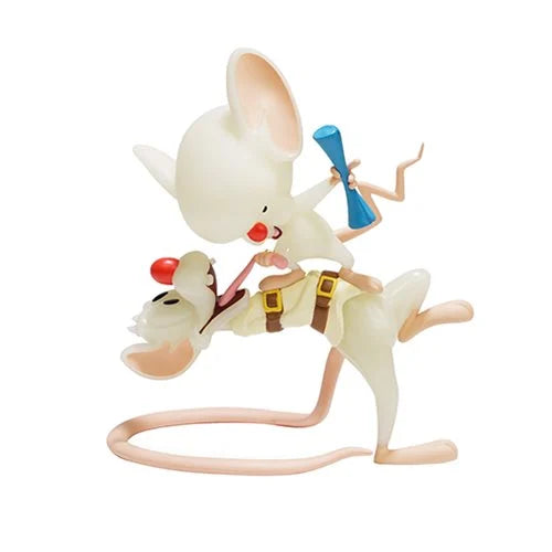 Pinky & The Brain Vinyl Figure - Exclusive Glow in the Dark Edition - Kidrobot - Shop Designer Art Toys at Kidrobot.com