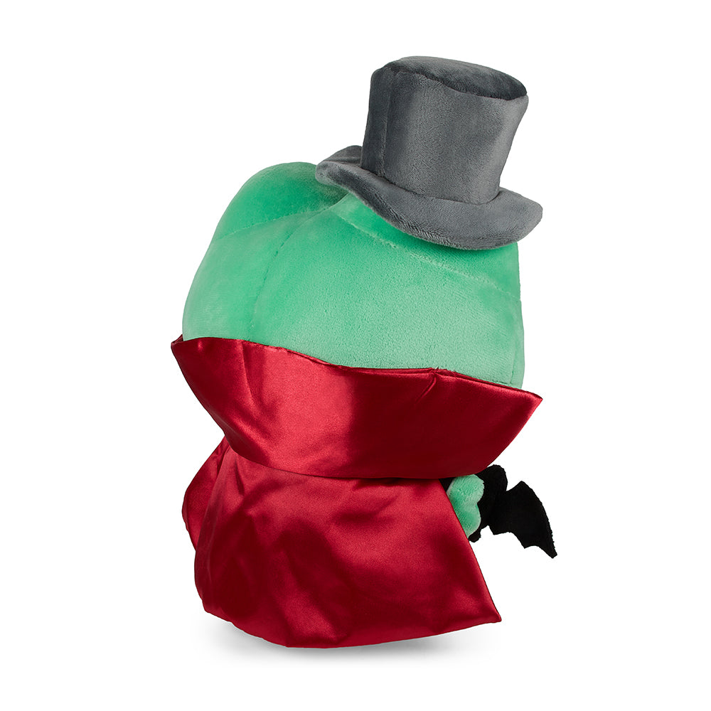 Hello Kitty® and Friends Keroppi Dracula 13" Plush by Kidrobot (PRE-ORDER) - Kidrobot - Shop Designer Art Toys at Kidrobot.com