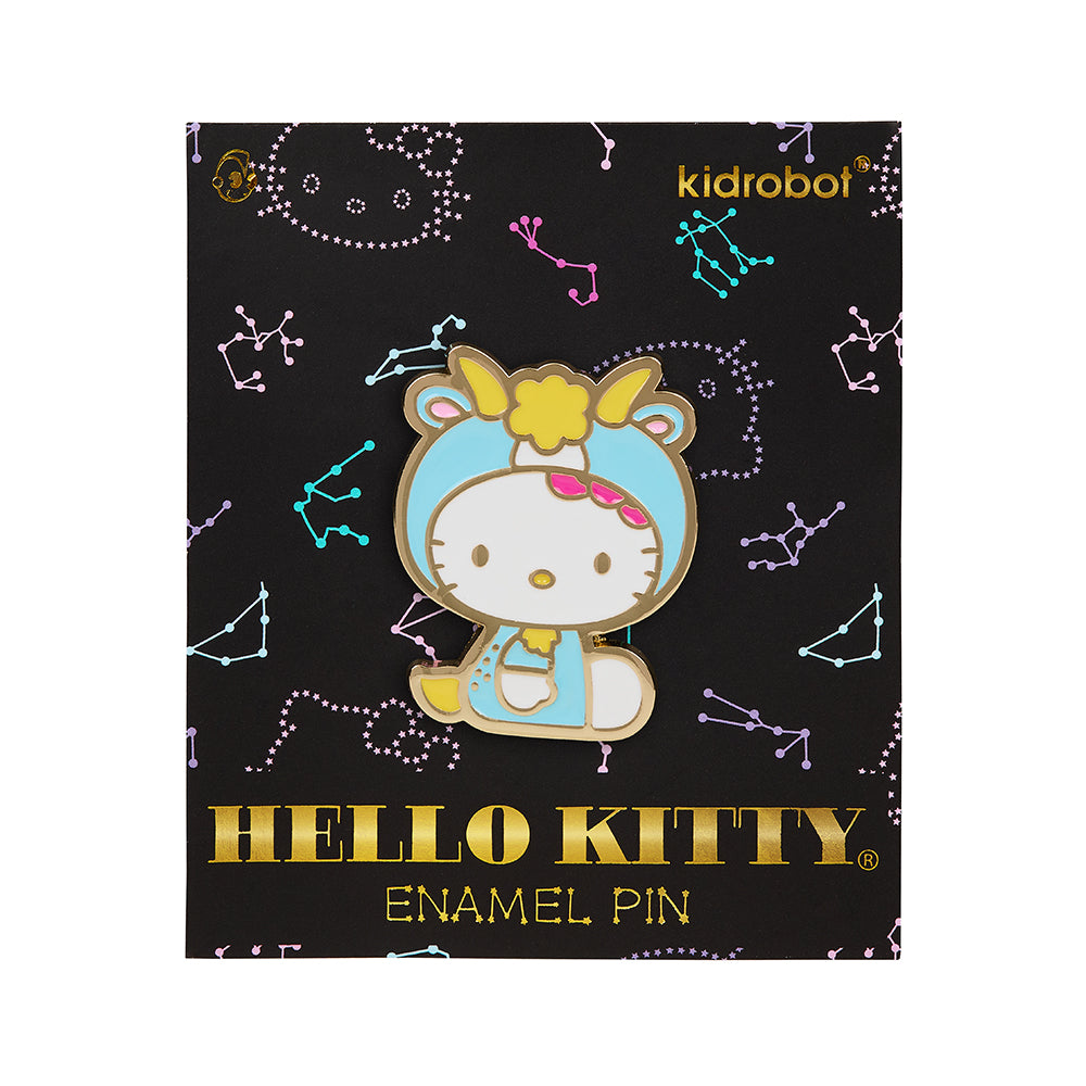 Hello Kitty® Star Sign Zodiac Enamel Pin Series - Kidrobot - Shop Designer Art Toys at Kidrobot.com