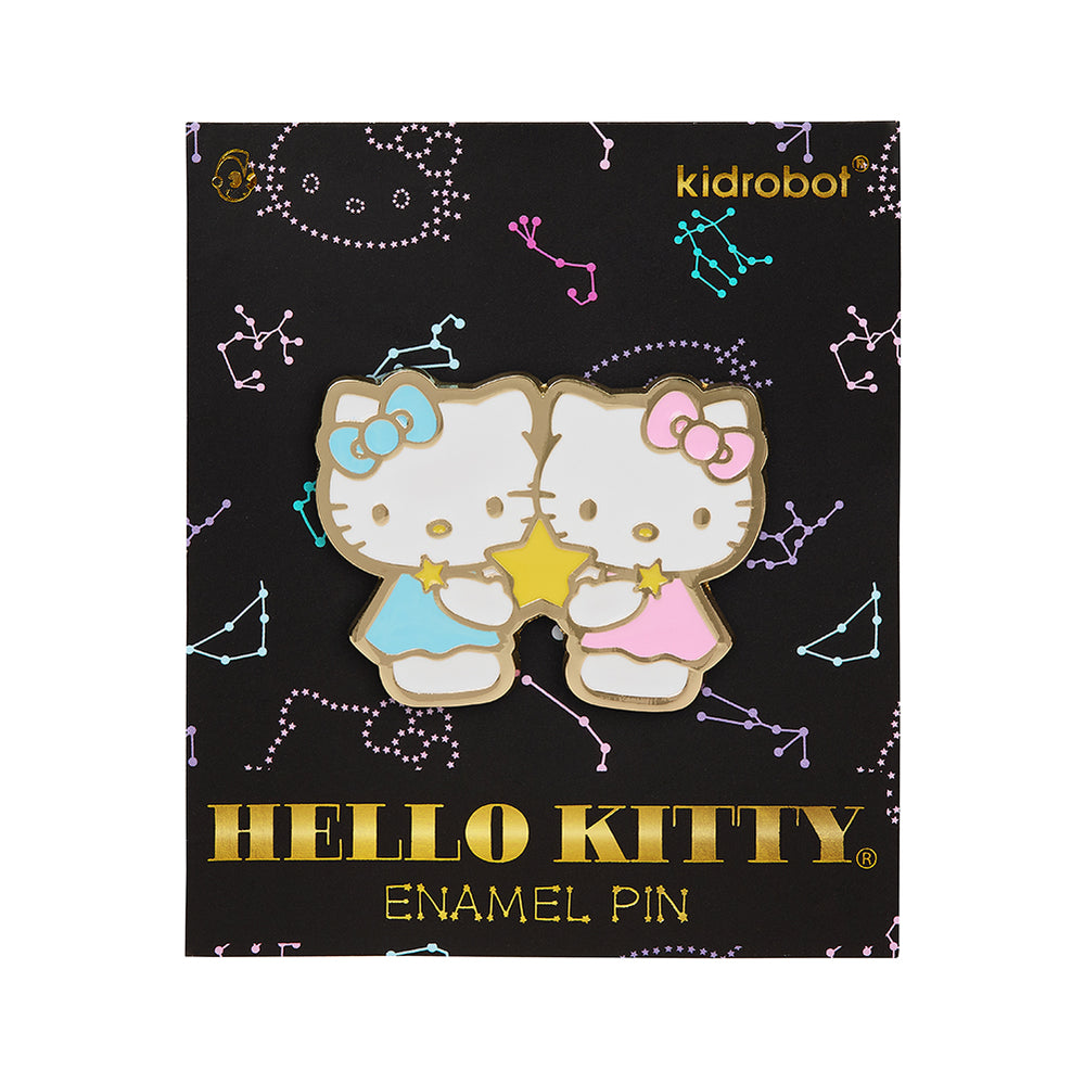 Hello Kitty® Star Sign Collectible Zodiac Enamel Pin Series by Kidrobo