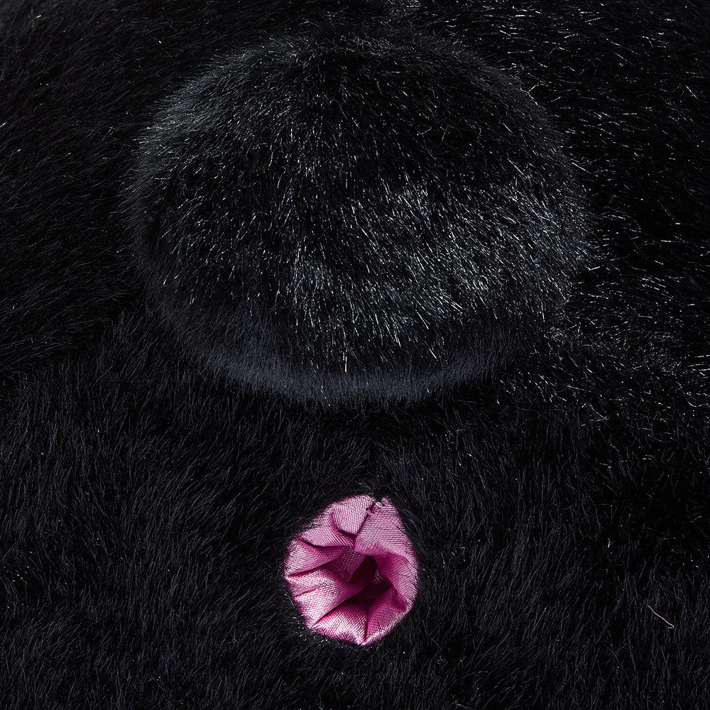 Backstab Smorkin Labbit 14" Plush by Frank Kozik - Black Edition (PRE-ORDER) - Kidrobot - Shop Designer Art Toys at Kidrobot.com