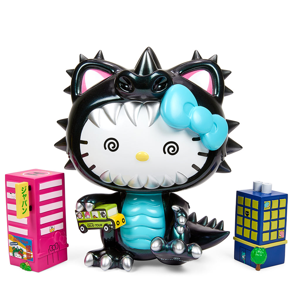 Hello Kitty® Kaiju Cosplay 8" Vinyl Art Figure - Metallic Midnight Edition - Limited edition of 350 - Kidrobot