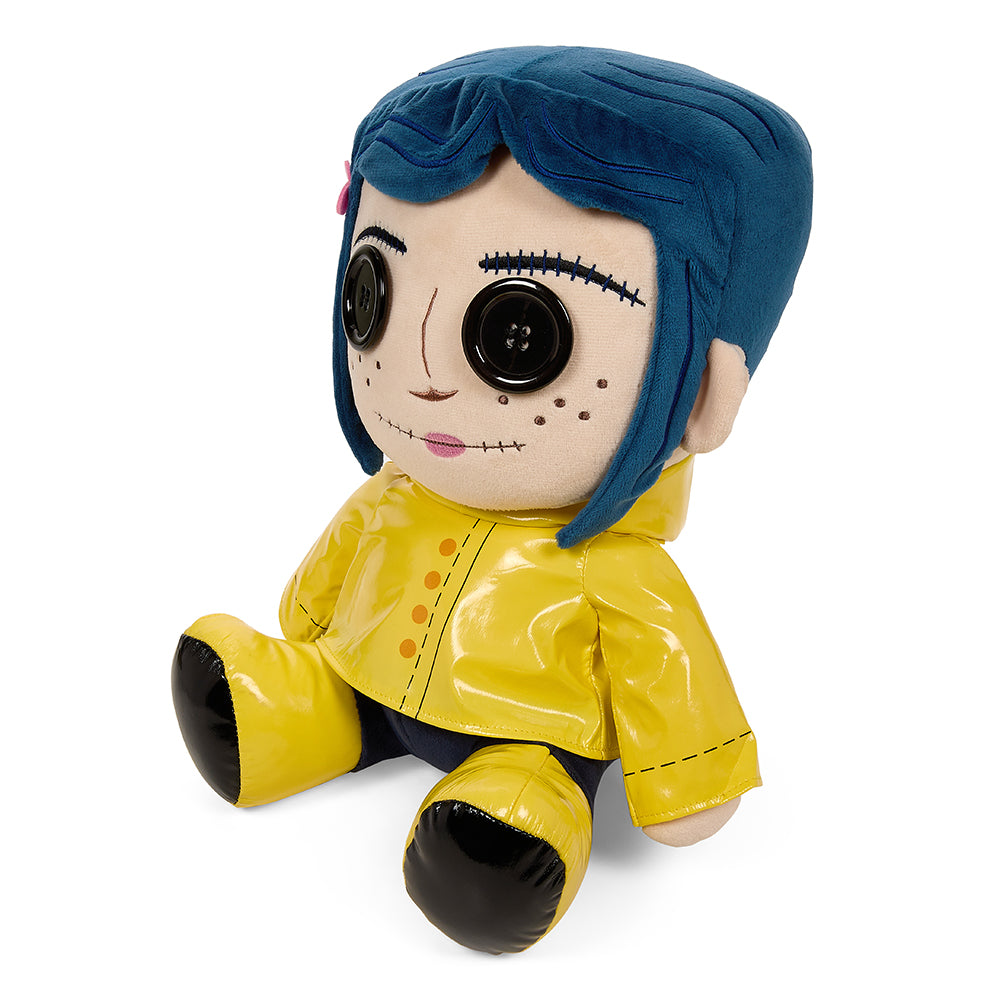 Coraline with Button Eyes 13" Medium Plush (PRE-ORDER) - Kidrobot