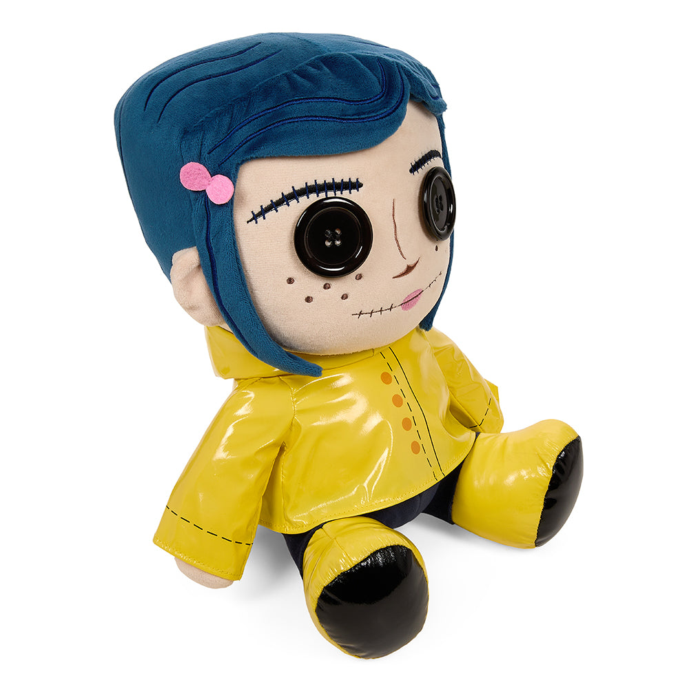 Coraline with Button Eyes 13" Medium Plush (PRE-ORDER) - Kidrobot