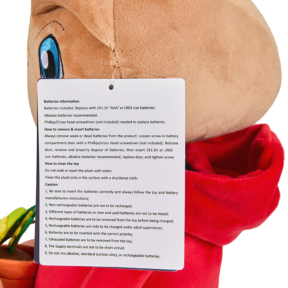 E.T. the Extra-Terrestrial Hooded 13" Interactive Plush with Light-Up Finger - Kidrobot