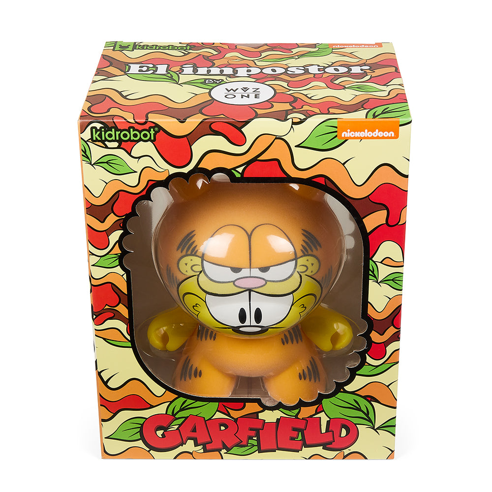 Garfield Odie "El Impostor" 8-inch Dunny Art Figure by WuzOne - Kidrobot.com Exclusive - Kidrobot