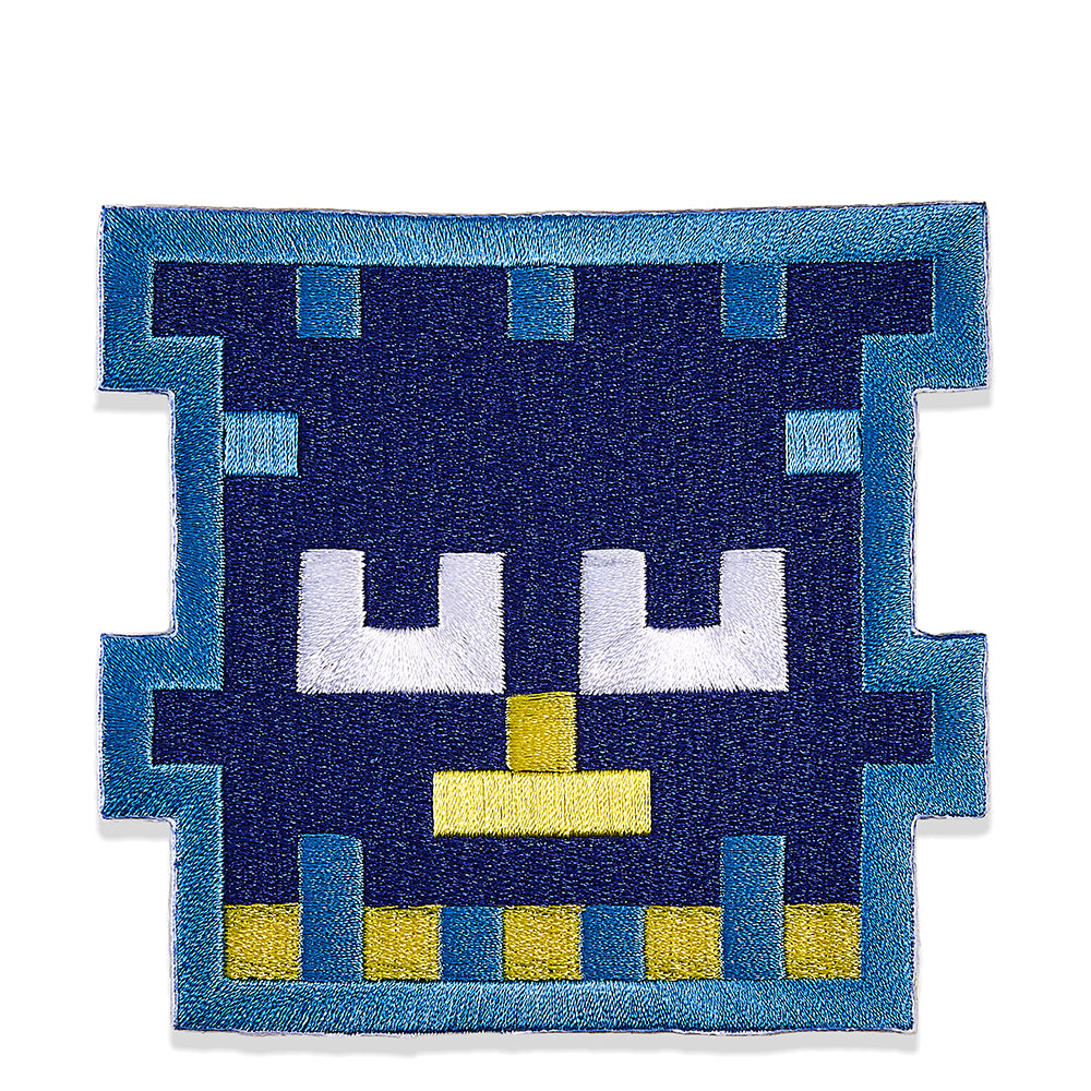 Hello Kitty and Friends Arcade Gamer Pixel Patch by Sanrio featuring pixel art images of Hello Kitty and Batz Maru.