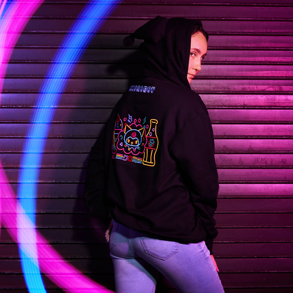 NYCC PRE-ORDER! Hello Kitty® and Friends Kuromi™ Arcade Hoodie (2022 Con Exclusive) - Kidrobot