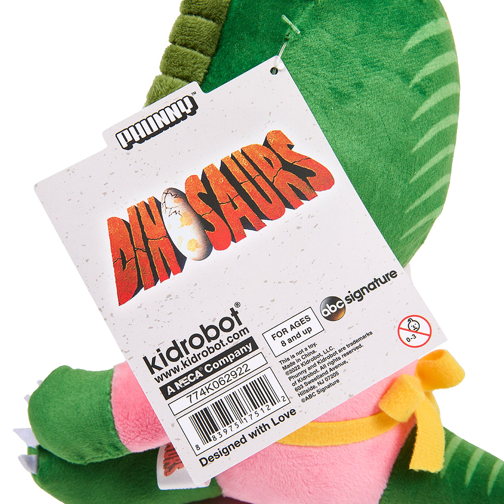 Dinosaurs Fran 8" Phunny Plush by Kidrobot - Kidrobot