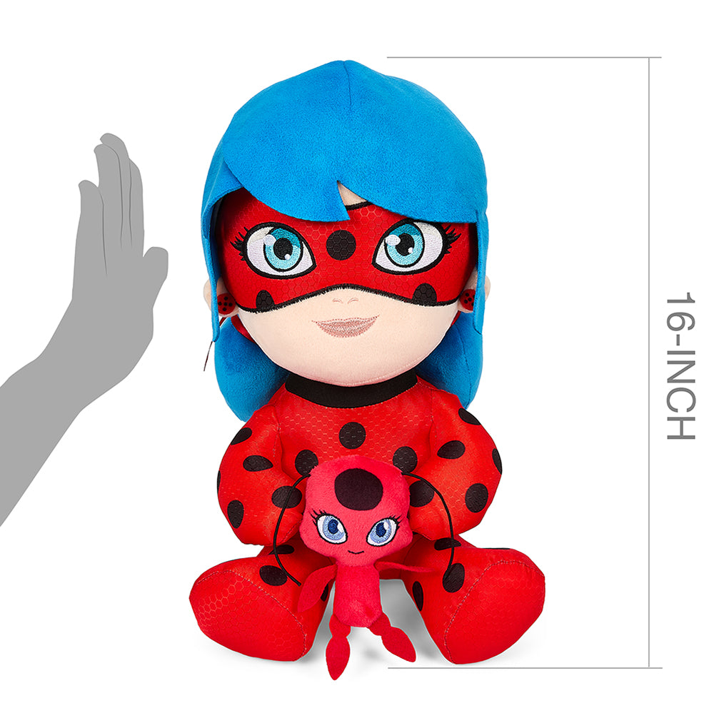 Miraculous Ladybug 16" HugMe Plush with Shake Action (PRE-ORDER) - Kidrobot