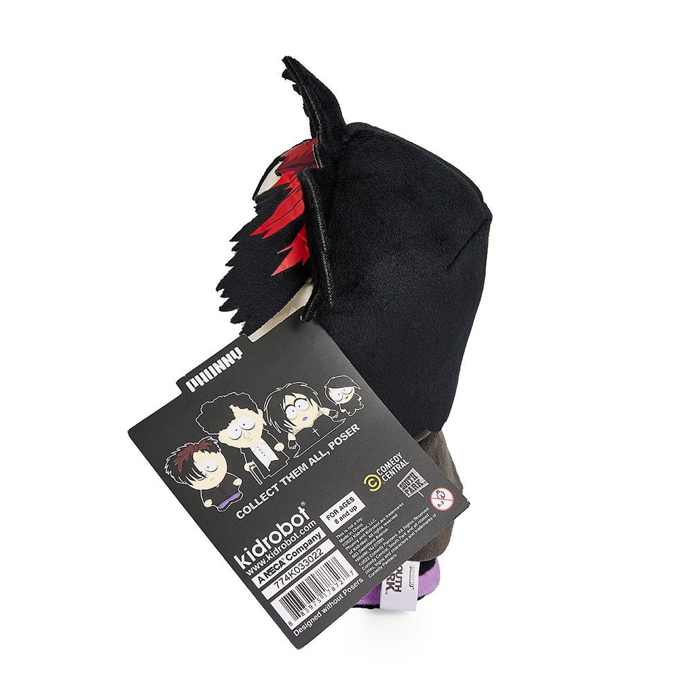 South Park Goth Kid Pete 8" Phunny Plush by Kidrobot - Kidrobot