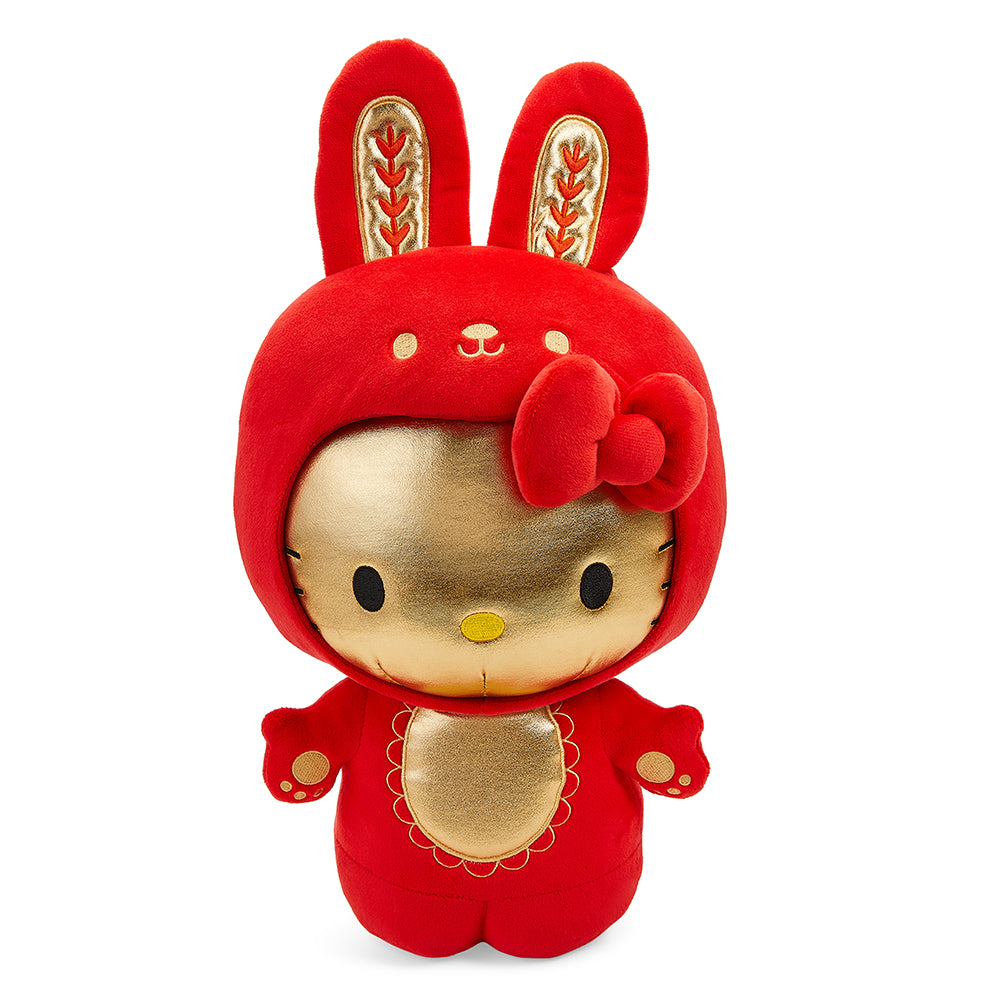 Hello Kitty® Year of the Rabbit 13" Interactive Plush Red & Gold Kidrobot.com Exclusive Edition (PRE-ORDER) - Kidrobot