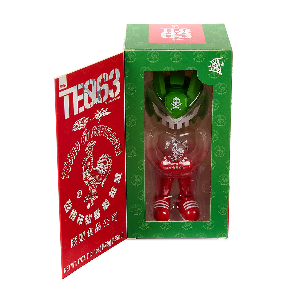 Sket One x Quiccs Sketracha TEQ63 6" Art Figure-Half-full Edition - Kidrobot