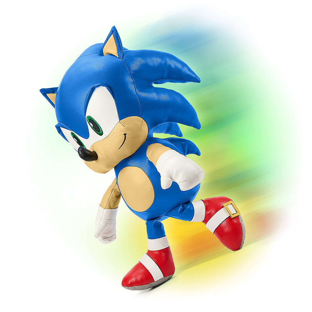Sonic the Hedgehog 16” Premium Pleather Sonic Plush (PRE-ORDER) - Kidrobot