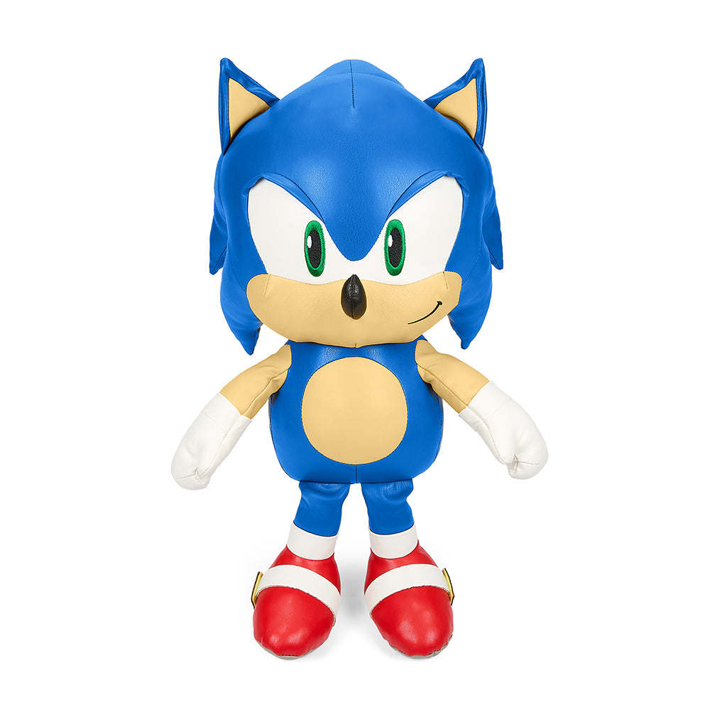 Sonic the Hedgehog 16” Premium Pleather Sonic Plush (PRE-ORDER) - Kidrobot