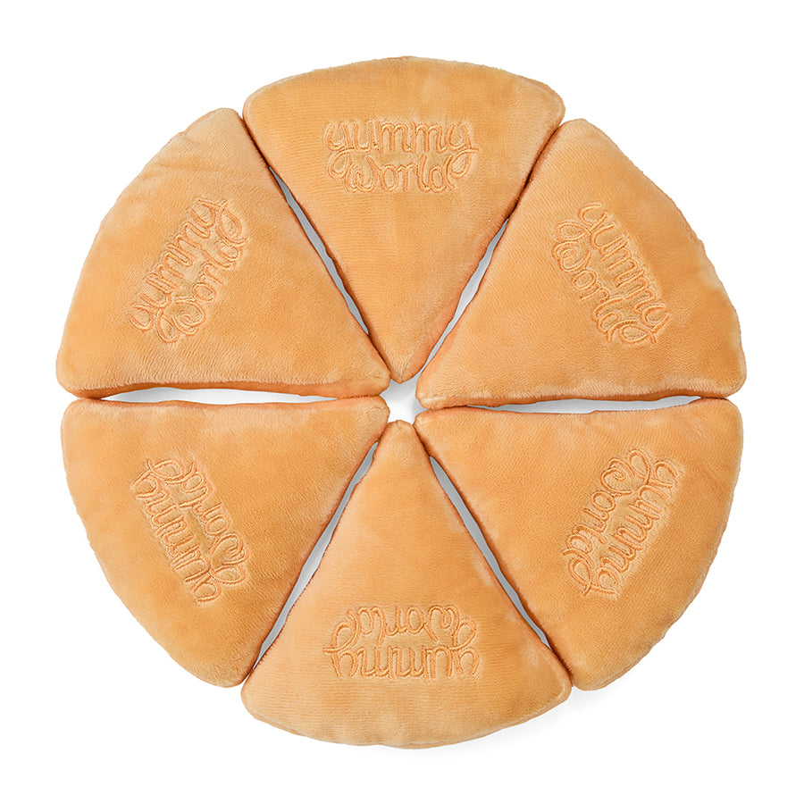Yummy World Cheezy Pie Pizza Medium Plush 10 Inch