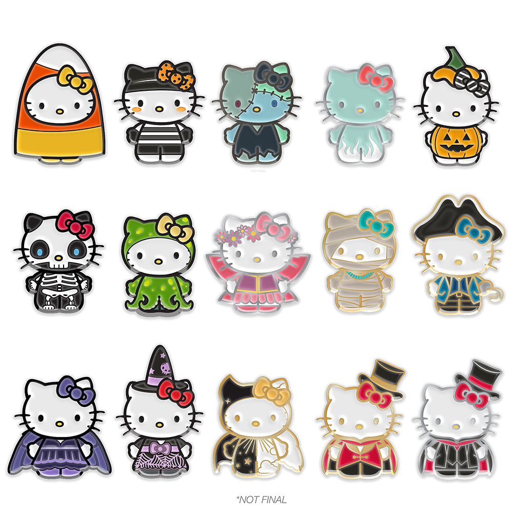 Hello Kitty® Halloween Enamel Pins (Limited Time Only!) - Kidrobot