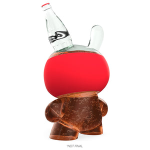 Kidrobot x Coca-Cola Classic 8" Resin Dunny Art Figure - Limited Edition of 1000 (PRE-ORDER) - Kidrobot