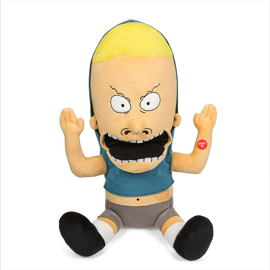 Beavis and ButtHead Cornholio 16” HugMe Shake Action Plush with Sound