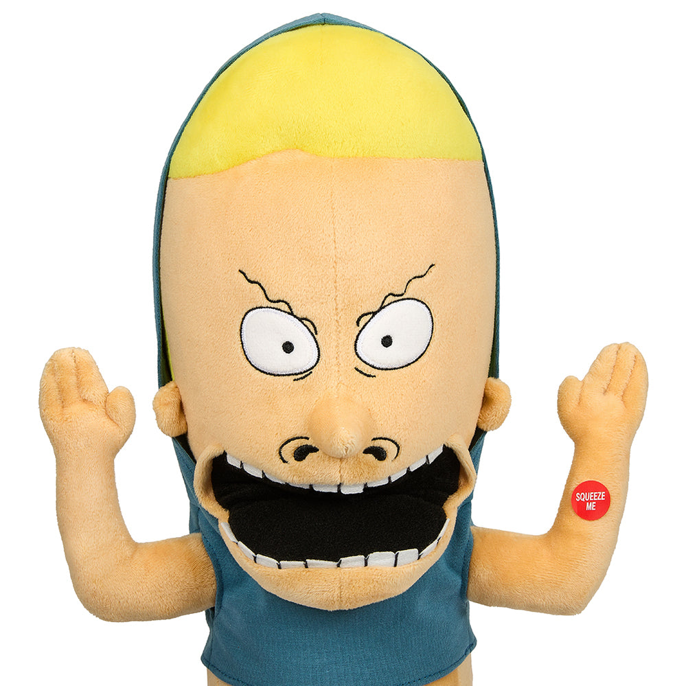 Beavis and ButtHead Cornholio 16” HugMe Shake Action Plush with Sound