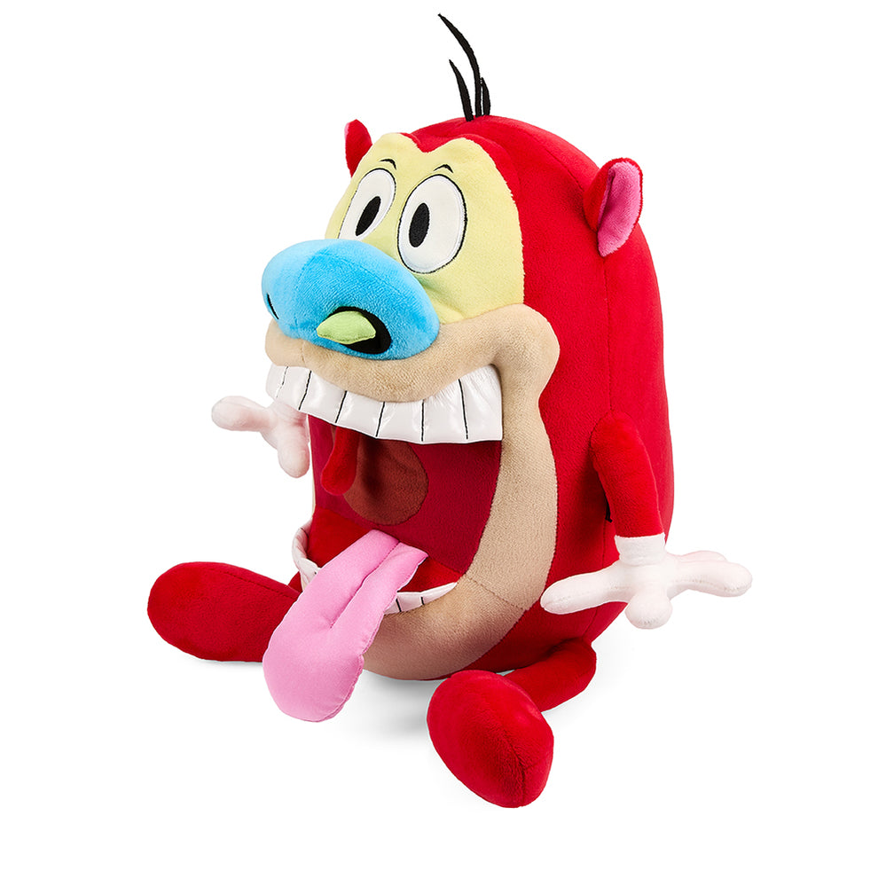 Ren & Stimpy HugMe Shake-Action Plush - Stimpy | Kidrobot