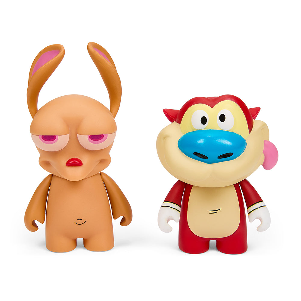 Ren & Stimpy 3" Vinyl Figure 2-Pack (PRE-ORDER) - Kidrobot