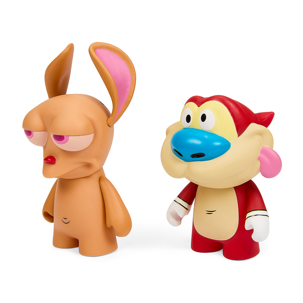 Ren & Stimpy 3" Vinyl Figure 2-Pack (PRE-ORDER) - Kidrobot