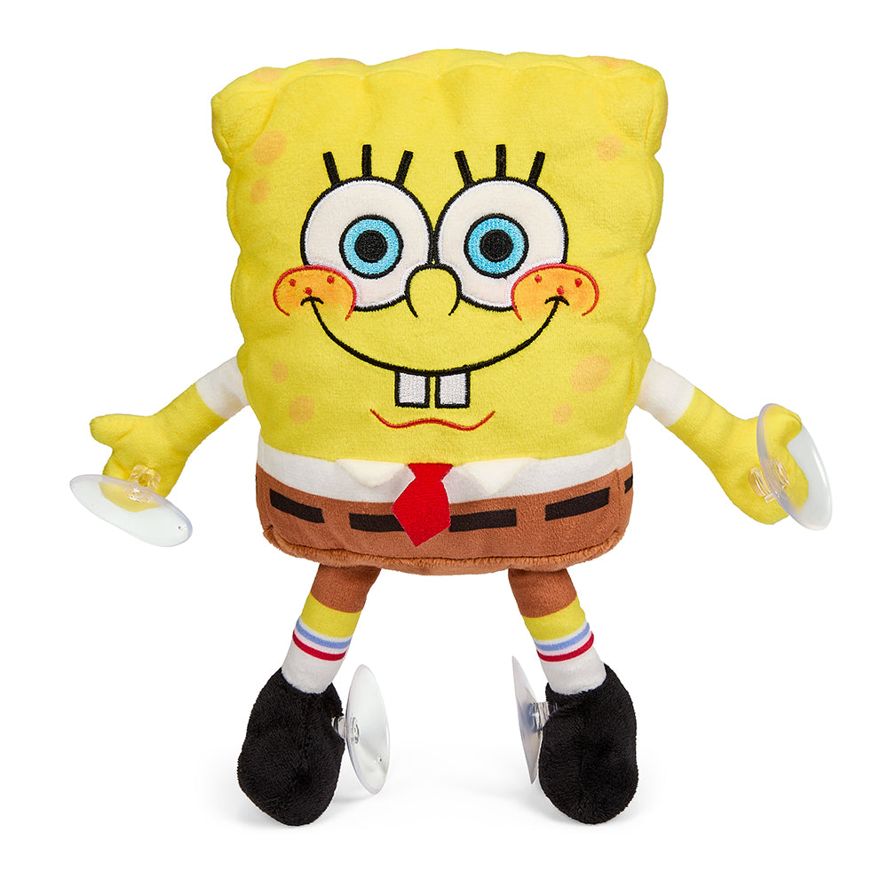 SpongeBob SquarePants - 8" Plush Window Clinger - Happy SpongeBob (PRE-ORDER) - Kidrobot