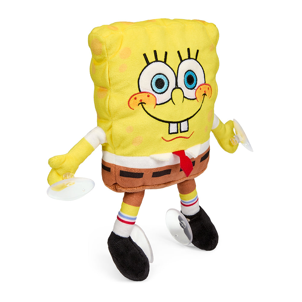 SpongeBob SquarePants - 8" Plush Window Clinger - Happy SpongeBob (PRE-ORDER) - Kidrobot