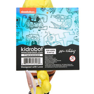 SpongeBob SquarePants - 8" Plush Window Clinger - Scared SpongeBob (PRE-ORDER) - Kidrobot