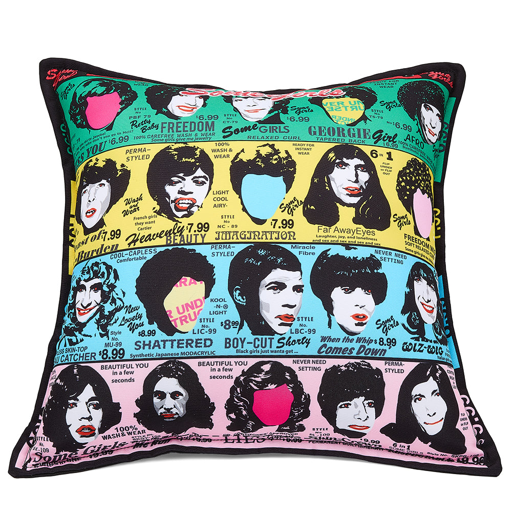 The Rolling Stones Some Girls 16" Plush Pillow (PRE-ORDER) - Kidrobot