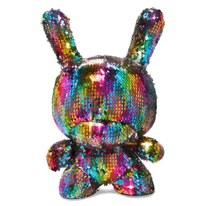 Flippin Rainbows 13" Plush Dunny by Kidrobot (PRE-ORDER) - Kidrobot - Shop Designer Art Toys at Kidrobot.com