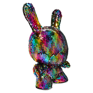 Flippin Rainbows 13" Plush Dunny by Kidrobot (PRE-ORDER) - Kidrobot - Shop Designer Art Toys at Kidrobot.com