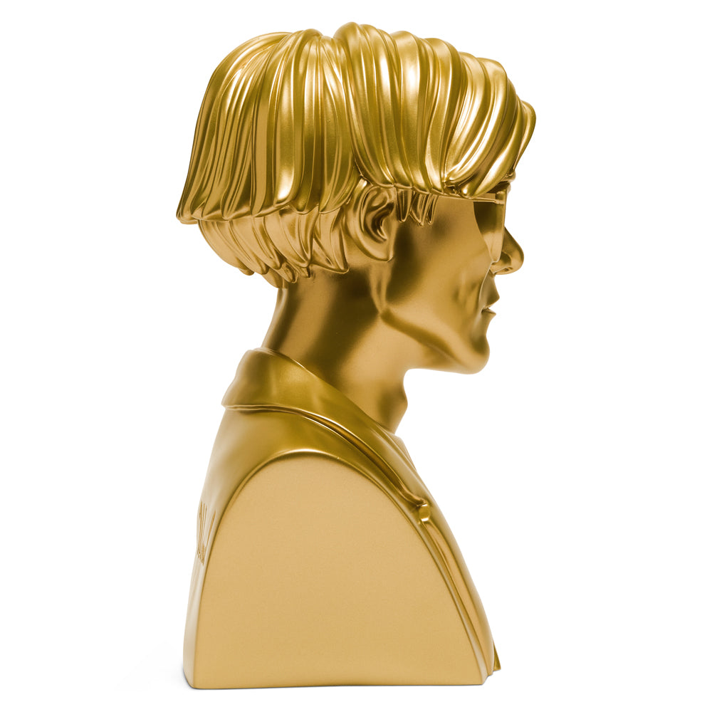 Andy Warhol 12" The Bust Vinyl Art Sculpture - Gold Edition - Limited edition of 200 - Kidrobot