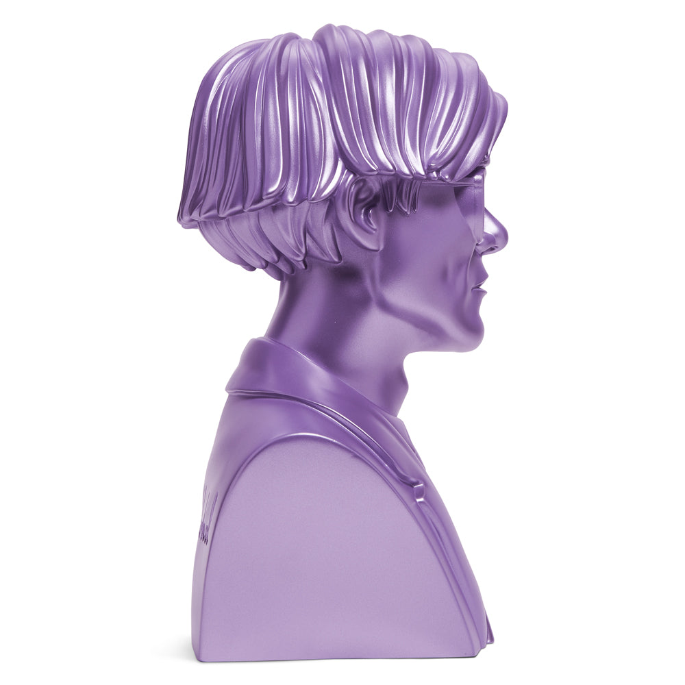 Andy Warhol 12" The Bust Vinyl Art Sculpture - Lavender Edition (SDCC 2022 Exclusive) - Kidrobot - Shop Designer Art Toys at Kidrobot.com