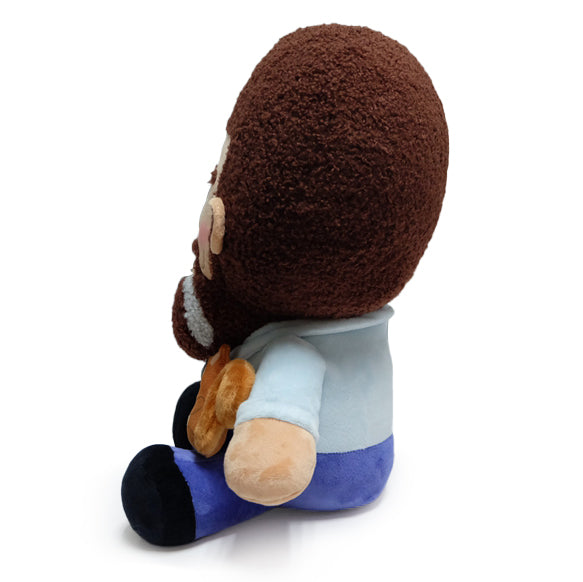 Bob Ross with Peapod the Squirrel HugMe Plush - Kidrobot - Designer Art Toys