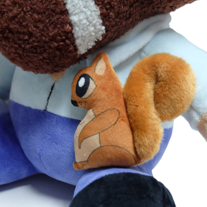 Bob Ross with Peapod the Squirrel HugMe Plush - Kidrobot - Designer Art Toys